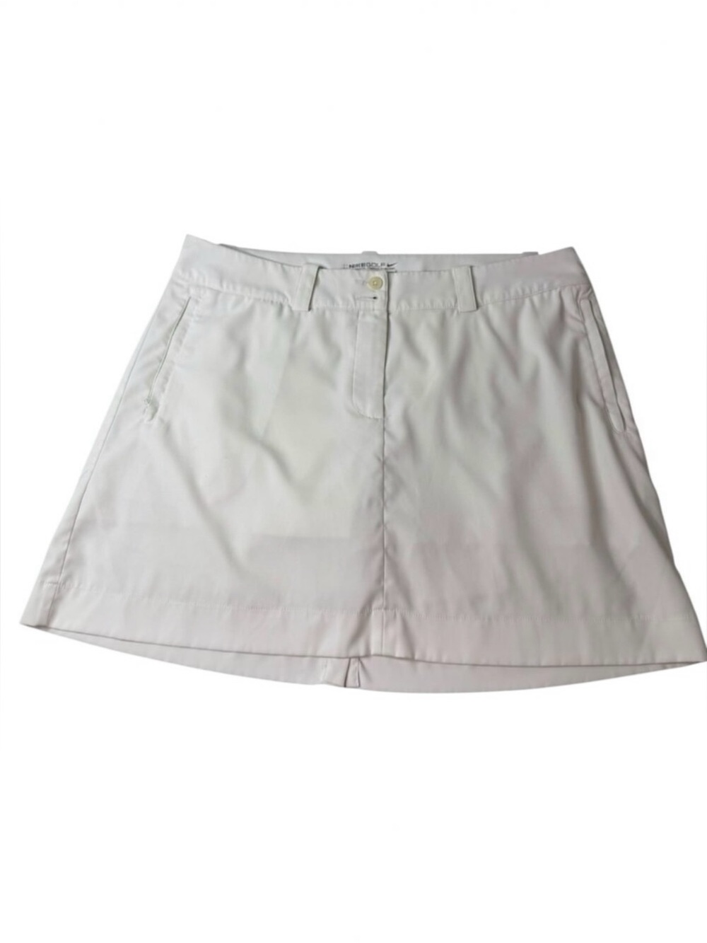 Nike Golf White Dri-Fit Skort Women’s Size 12 Athletic Activewear